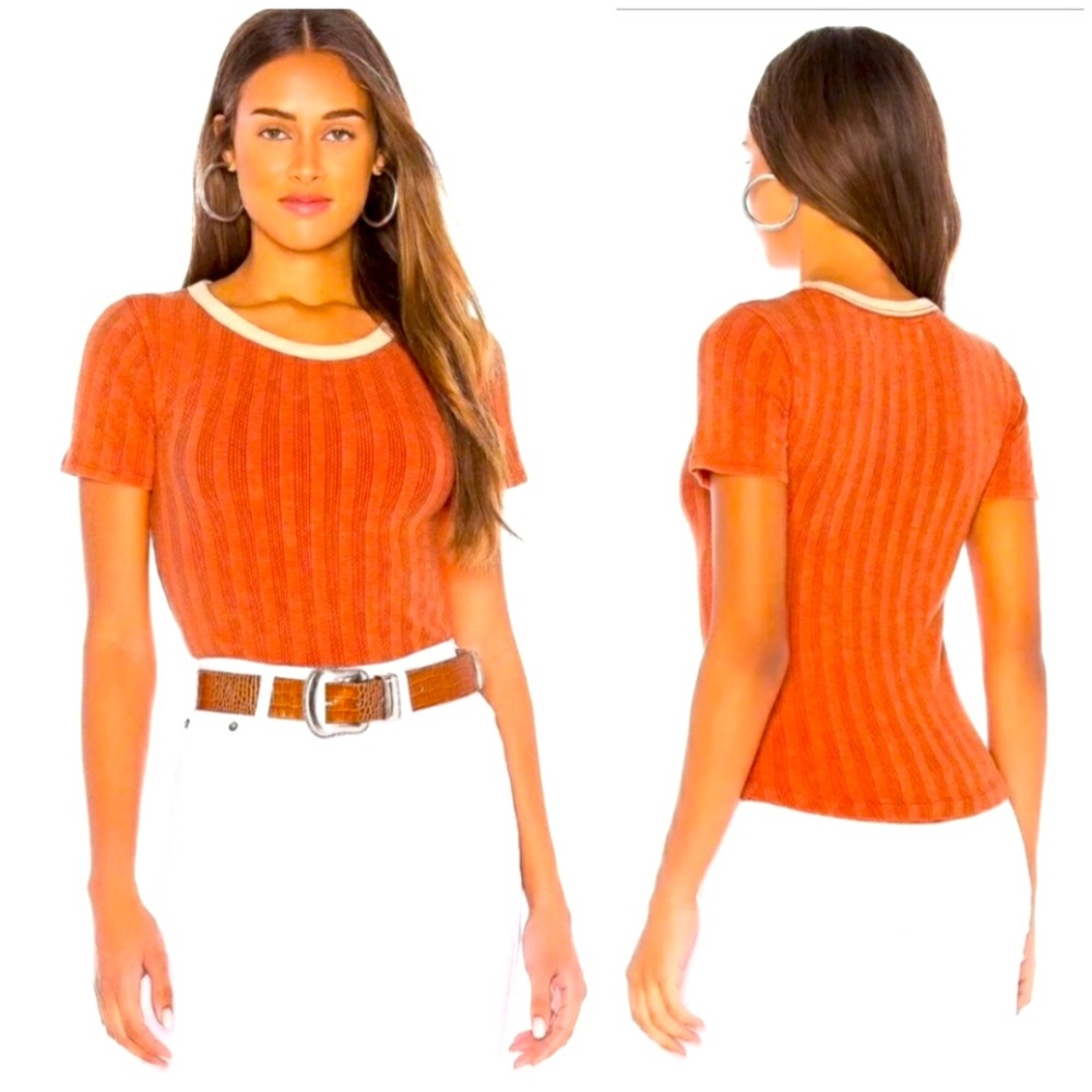 🧡 Free People Short sleeve shirt